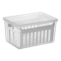 Organizador de Geladeira Eleva G Transparente UZ