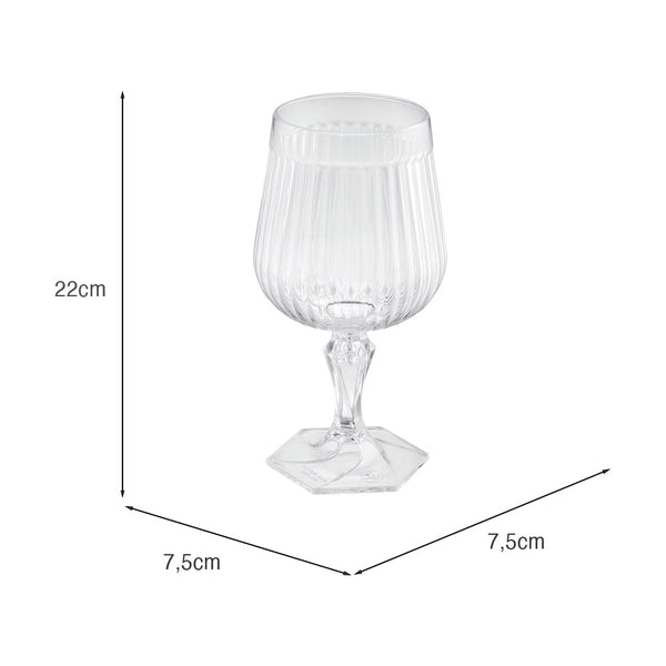Taça Axé 350ml Transparente Translúcido UZ