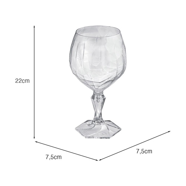 Taça Tango 350ml Transparente Translúcido UZ