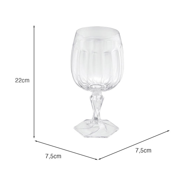 Taça Samba 350ml Transparente Translúcido UZ