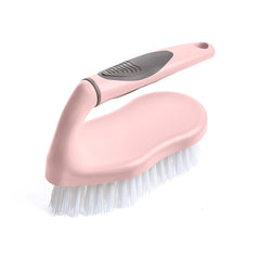 Escova P/ Lavanderia Cabo Ergonômico Rosa UZ