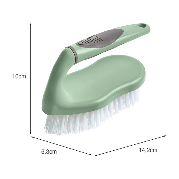 Escova P/ Lavanderia Cabo Ergonômico Verde Menta UZ