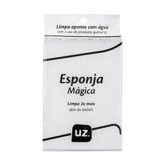 Esponja Mágica 7,2cm x 10cm Branco UZ