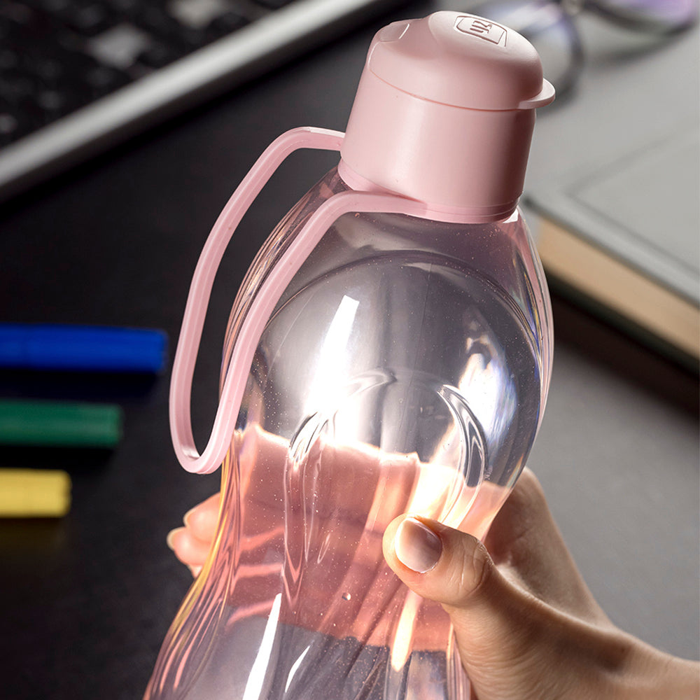Garrafinha Squeeze 500ml Rosa UZ - ambiente