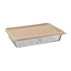 Conjunto 6 Organizadores Geladeira/Despensa Capuccino UZ