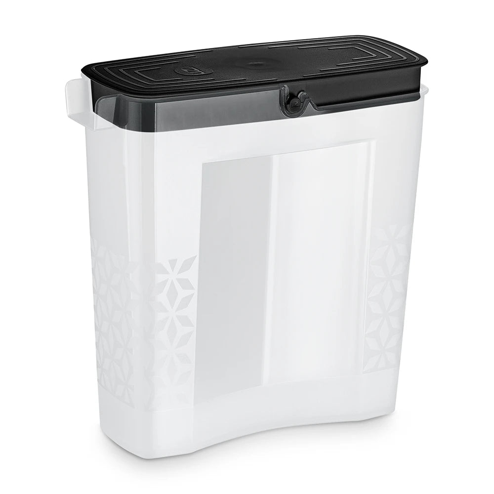 Porta Sabão em Pó Slim 1,65 Litros Preto UZ