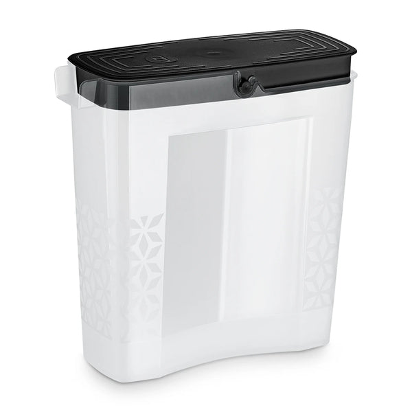 Porta Sabão em Pó Slim 1,65 Litros Preto UZ