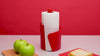 Vídeo do produto Porta Papel Toalha Slim Vermelho UZ