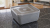 Pote Multiuso Premium Quadrado 5l Cinza UZ - vídeo