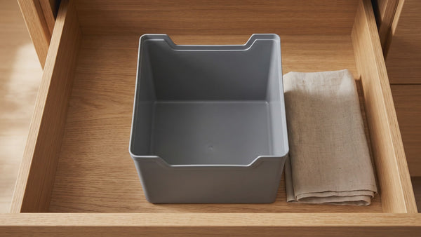 Vídeo do produto Organizador 20 x 20cm Cinza UZ