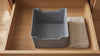 Vídeo do produto Organizador 20 x 20cm Cinza UZ